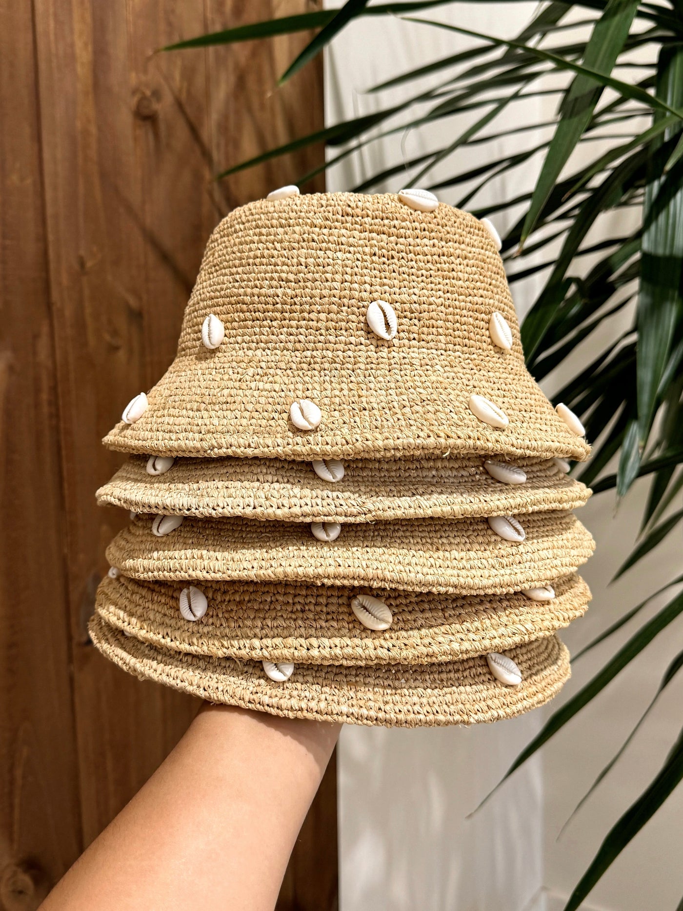 Cowry Shell Bucket Hat